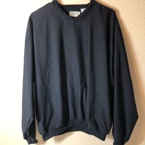 Links Edition Water Resistant V-Neck Golf Pullover. Black, Medium, EUC, No wear